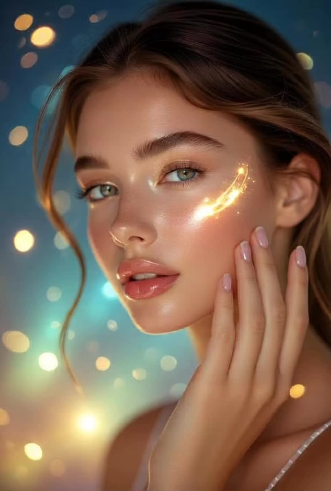 🔥 Stop scrolling. Your glow story starts here. 💖 Meet Skinity AI — the app that reads your skin like a mirror with superpowers. ⚡ 👀 One s
