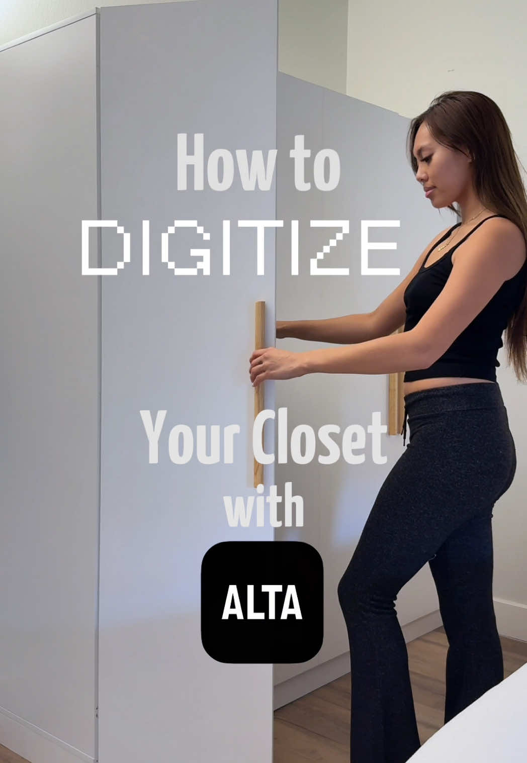 One of the things I've done to make my life easier is digitizing my closet with the help of Alta. Start by taking pictures of your clothes i