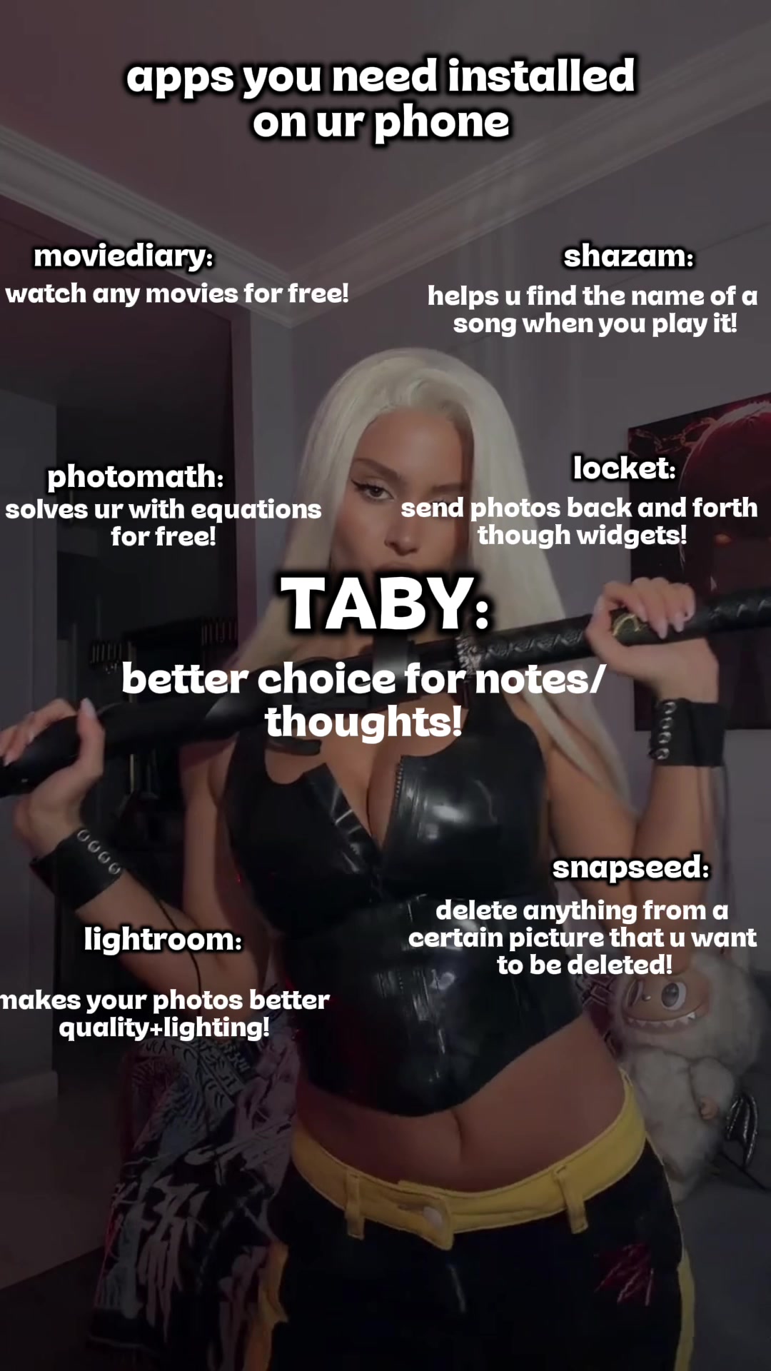 Name app: notes & thoughts - Taby