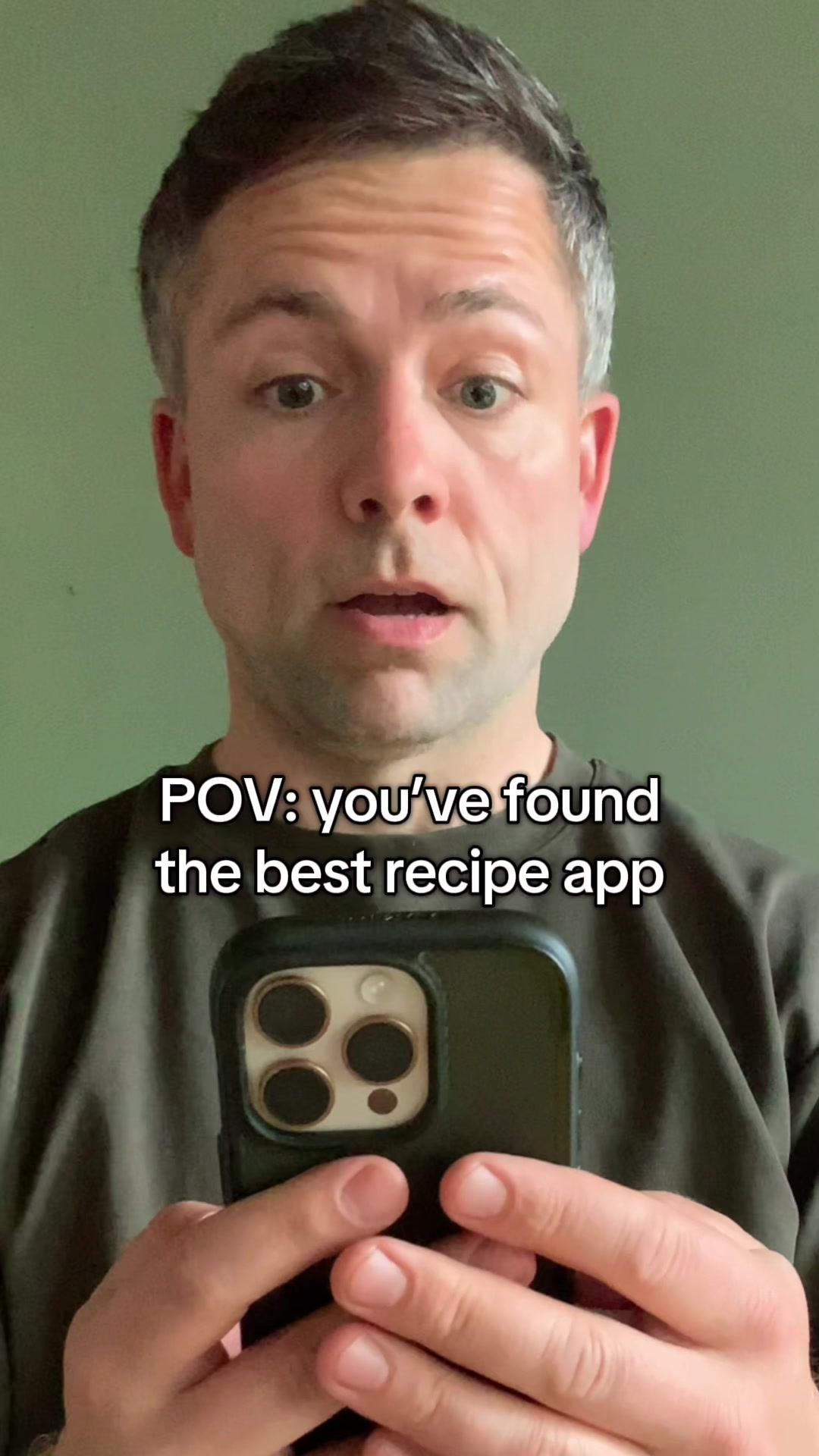 This app turns TikTok video recipes into an easy to follow along recipe and saves it in the app!