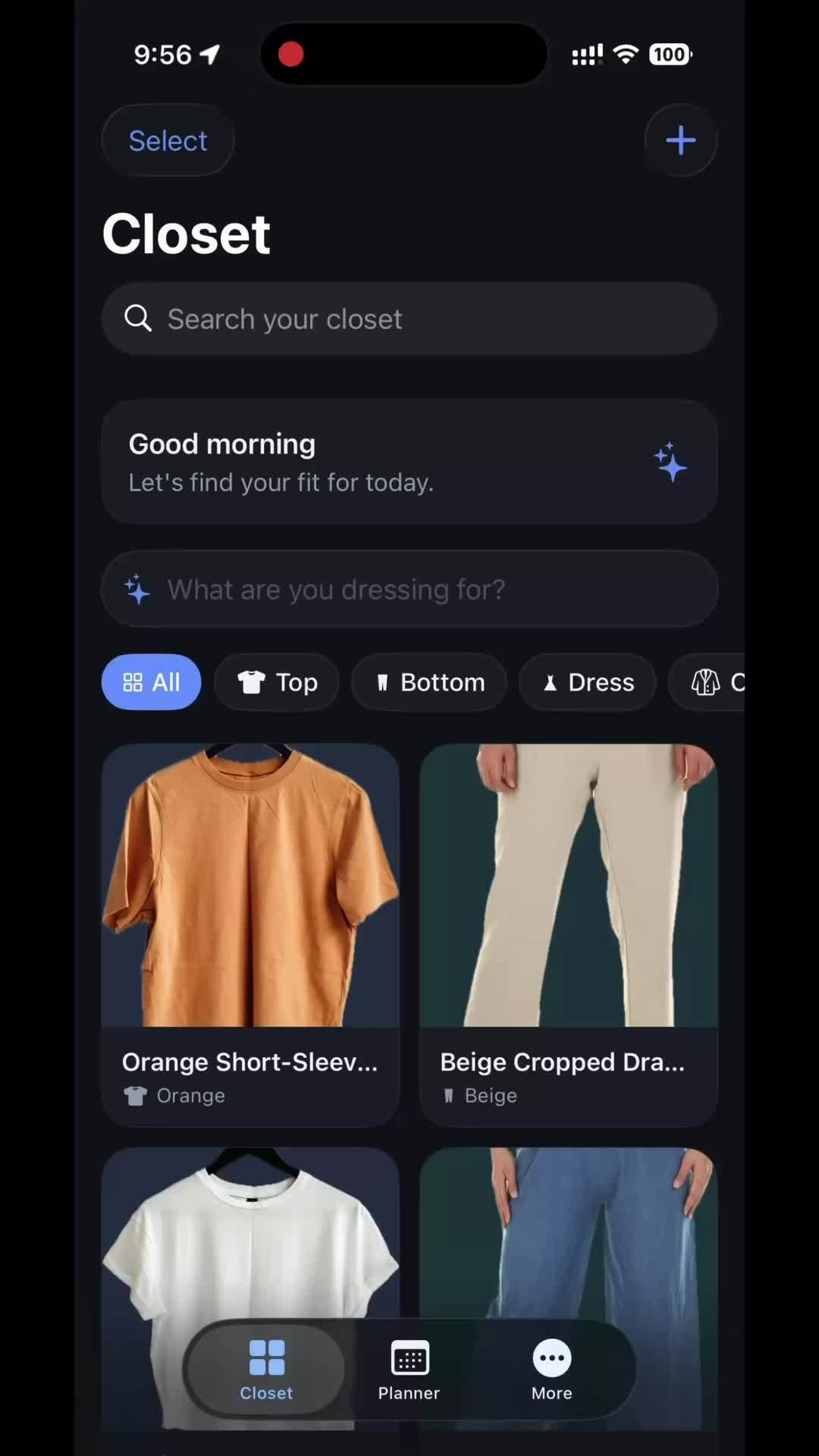 If you look at your closet every morning and feel like you have absolutely nothing to wear, you need this app. It completely digitises your